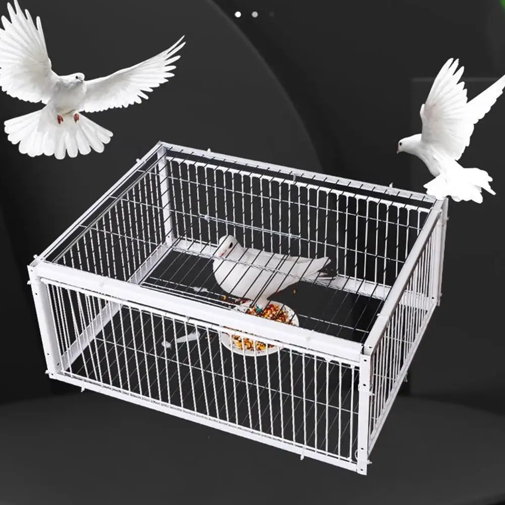 Auto Trap Bird Cage Rabbit Cage Mouse Cage Entry Only No Exit Thickened Encrypted Automatic Pigeon Collecting Portable Bird Cage