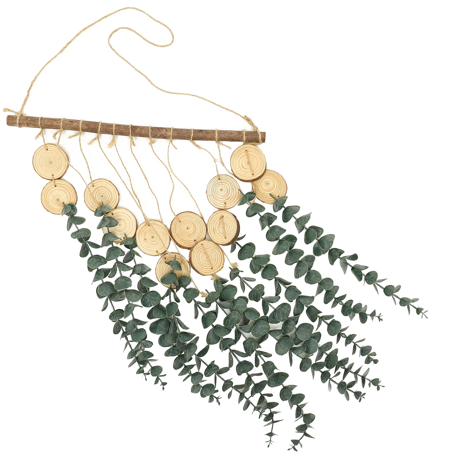 

Wall-Mounted Artificial Hanging Succulent Plants Faux Green Ornament For Home Wedding Party Garden Decorationfake Leaf Decor