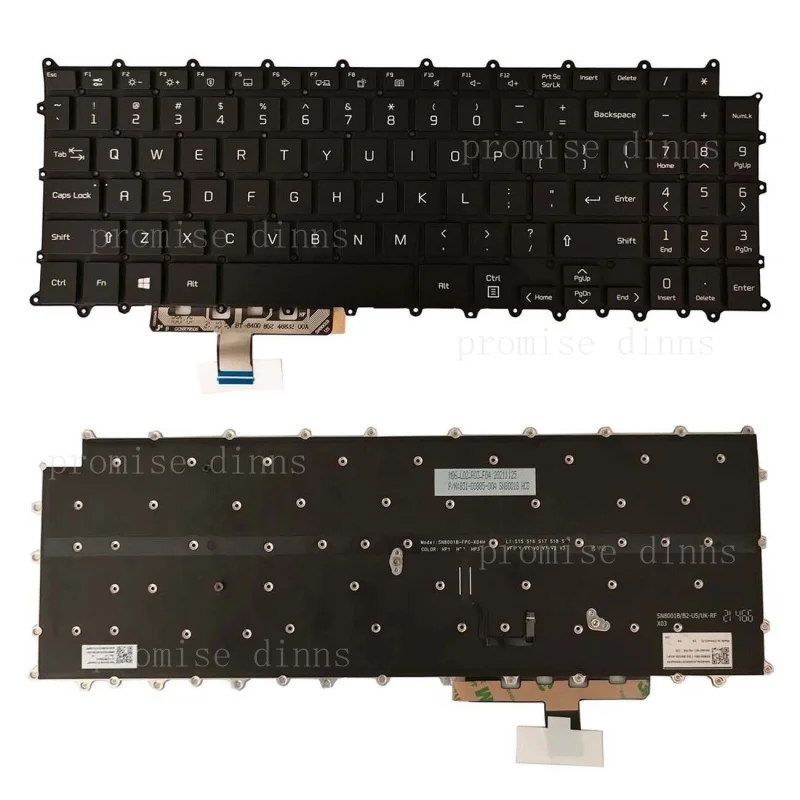 M Us Keyboard For L…