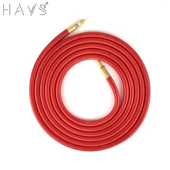 3.8m(12.5ft)/7.6m(25ft)TIG WP9 & WP17 Welding Torch Series w/57Y03R Power Cable Gas Red Hose