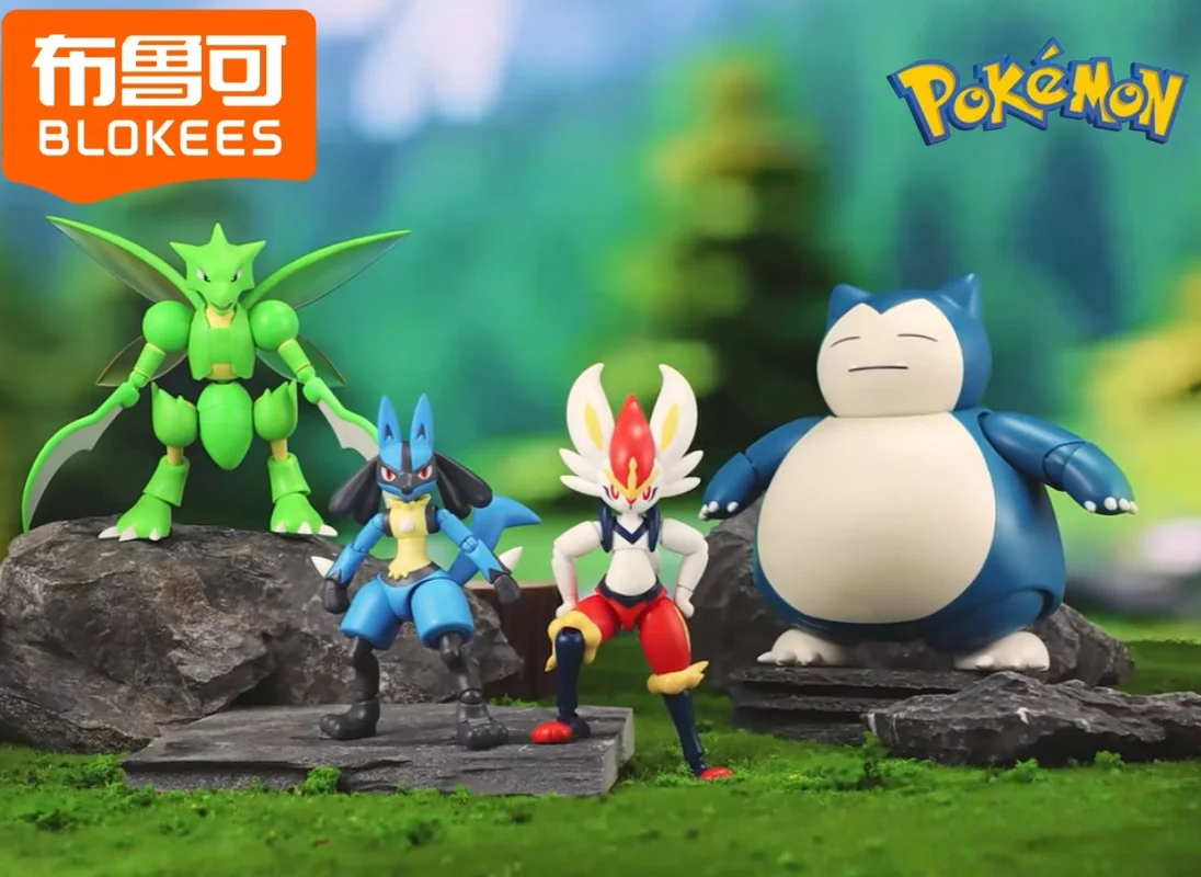 new-blokees-pokemon-adventure-classic-l-series-snorlax-building-block-figure-model-kit-surprise-action-figure-anime-doll-toys