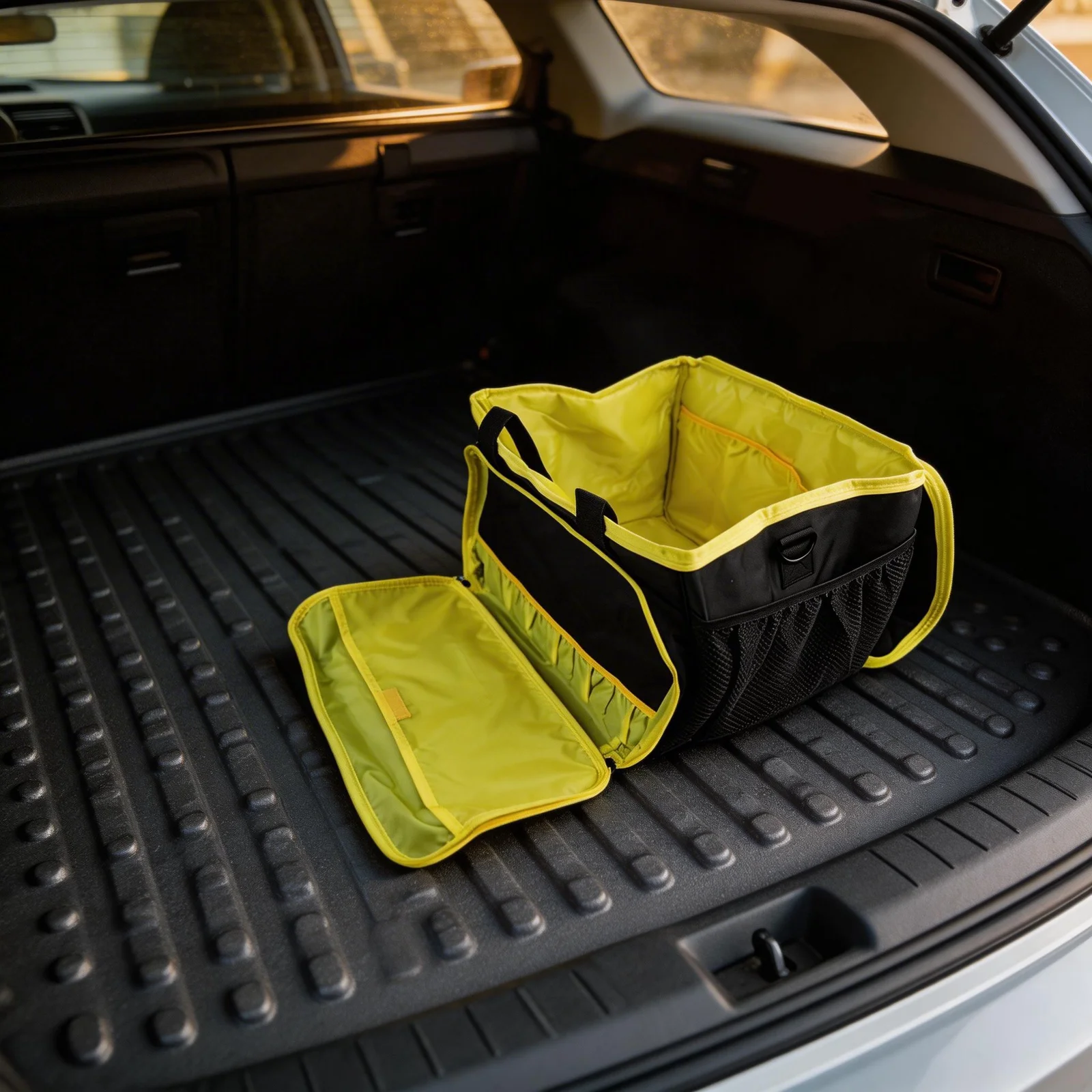 Portable Case Yellow black Steam Cleaner Bag 600D Oxford Cloth Detachable Shoulder Strap Multi-compartment Design