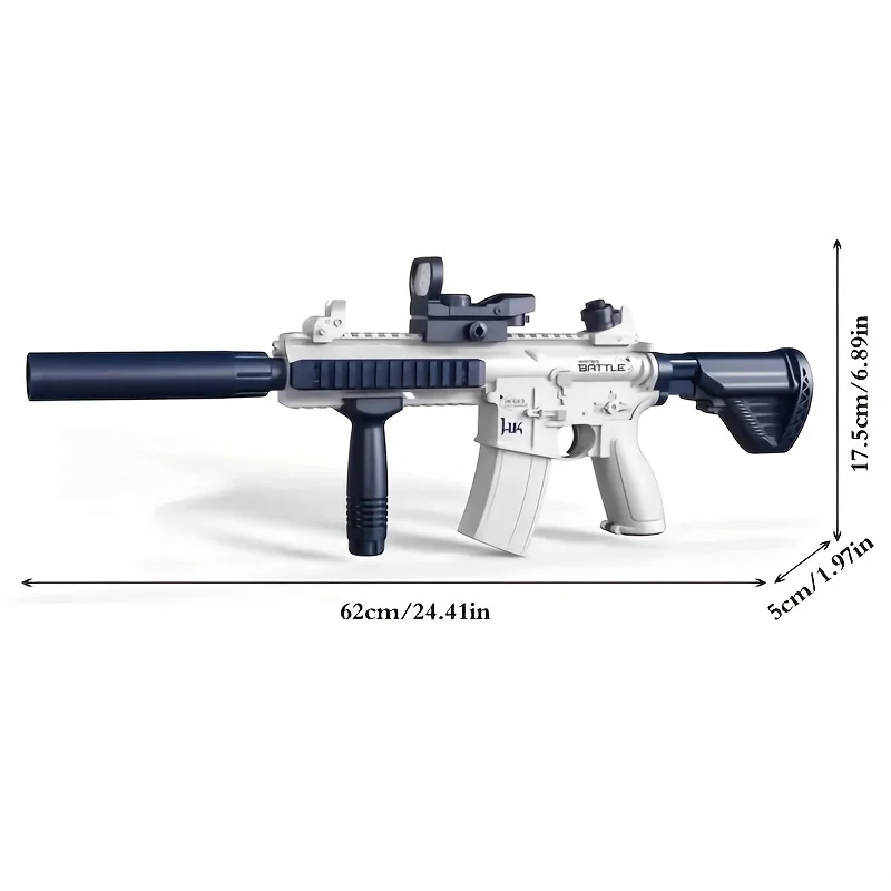 M416 Electric Water Gun Large-capacity Beach Outdoor Water Pool Shooting Games Glock Pistol Shooting Toy Boys Girls Gift