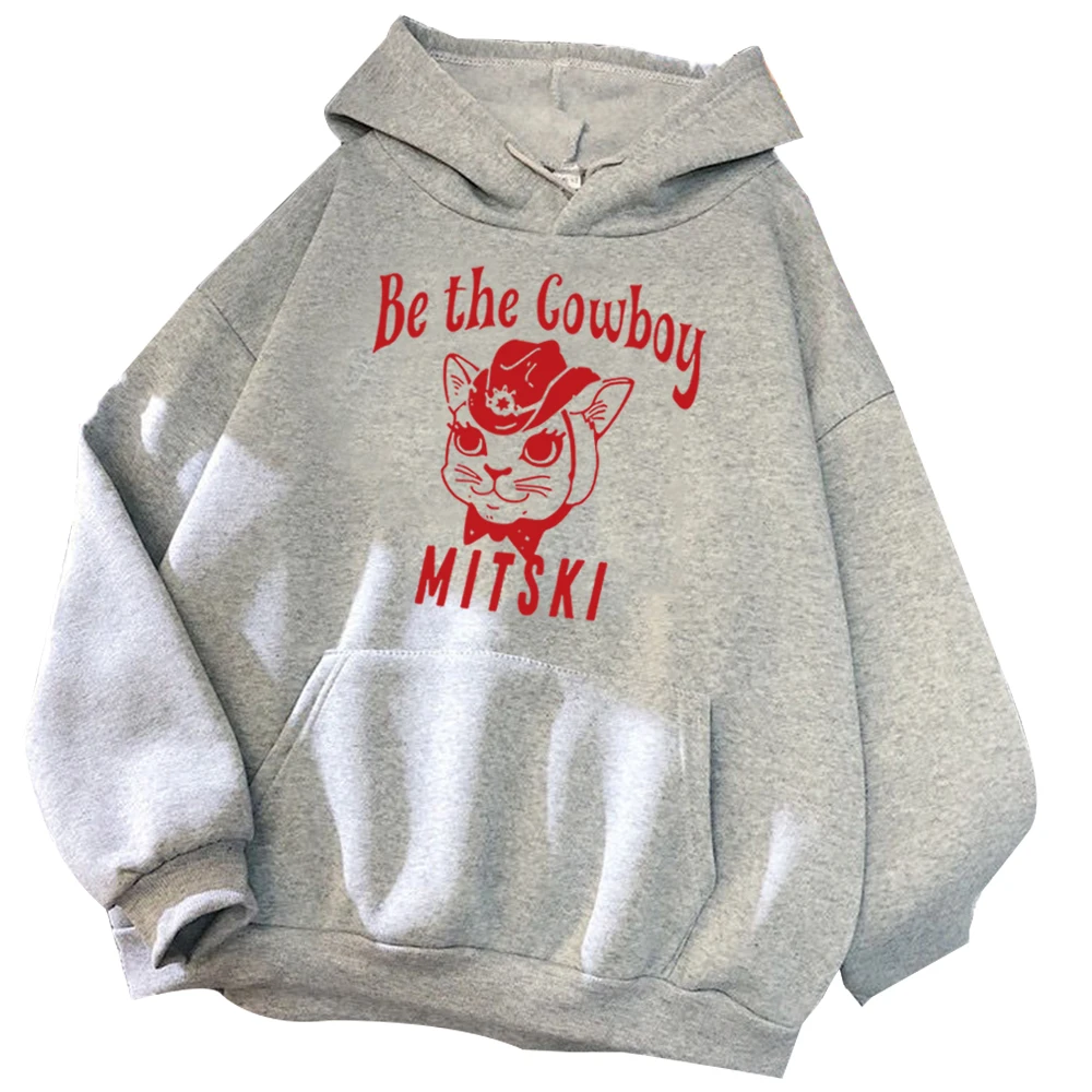 Mitski Be The Cowboy Hoodie Mitski Hoodie Mitski Merch Gift for Mitski Fan Winter Warm Pullover Tops Streetwear