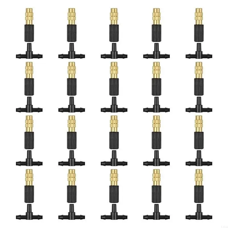 L43A 10/20pcs Misting Rust Proof Nozzle Irrigation Sprinkler Cooling Nozzle Durable