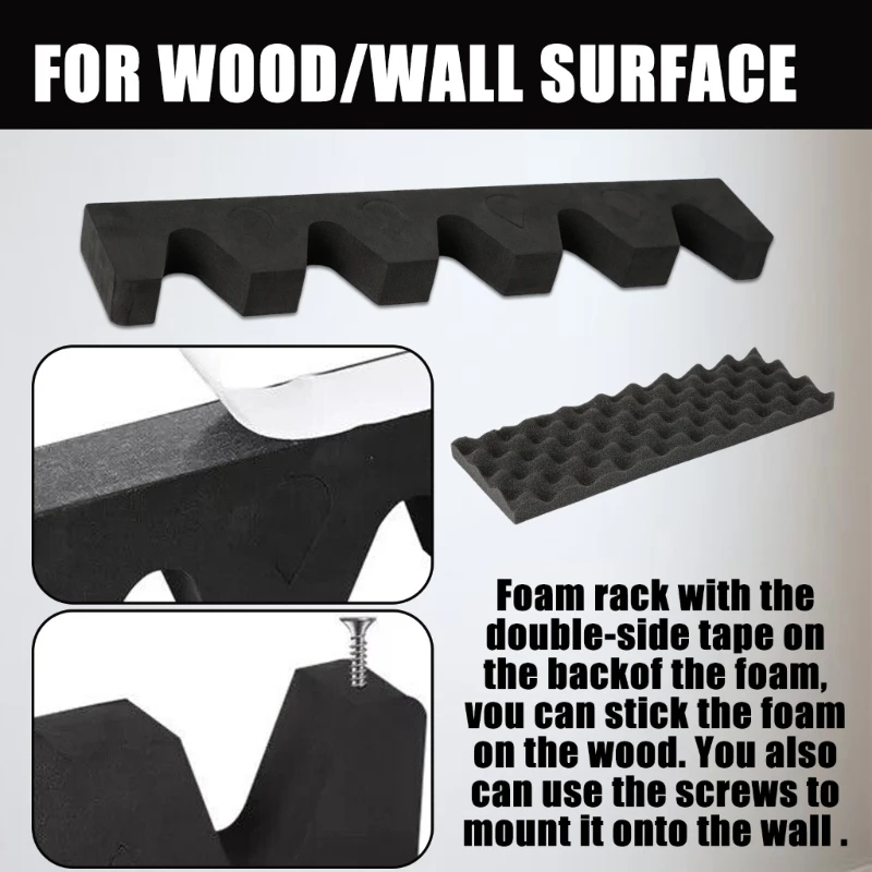 Rak Penyimpanan Senapan Bobot Ringan Busa Rifles Barel Rest Accessory