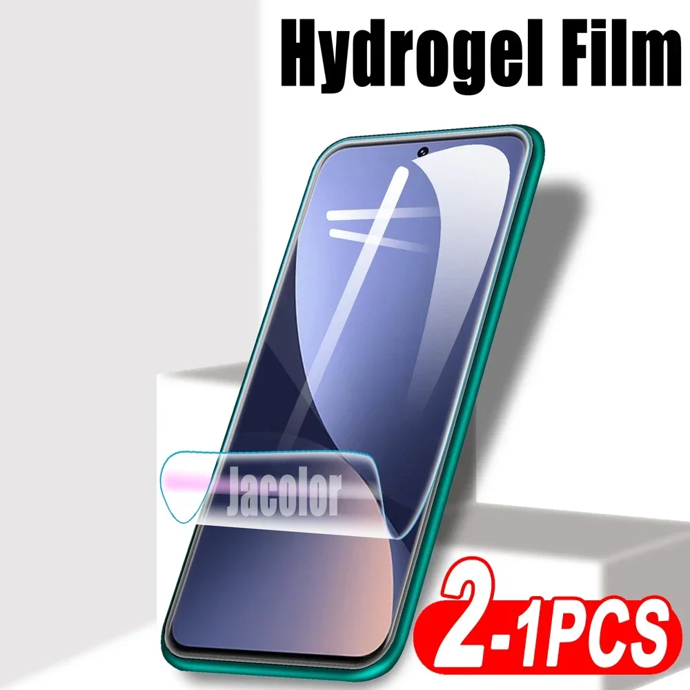 

1-2PCS Front Hydrogel Film For Xiaomi 12X 12S 12 Pro Ultral Hidrogel Protection Film For Xiaomi 12 X 12SPro 12SUltra Full Cover