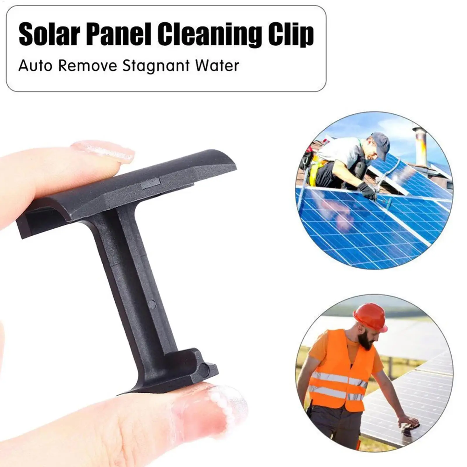 Solar Panel Mount 10 Pieces 30mm Photovoltaic Bracket Solar Panel Mounting For Roof House Balcony Pool Fence Wall Ground Garage
