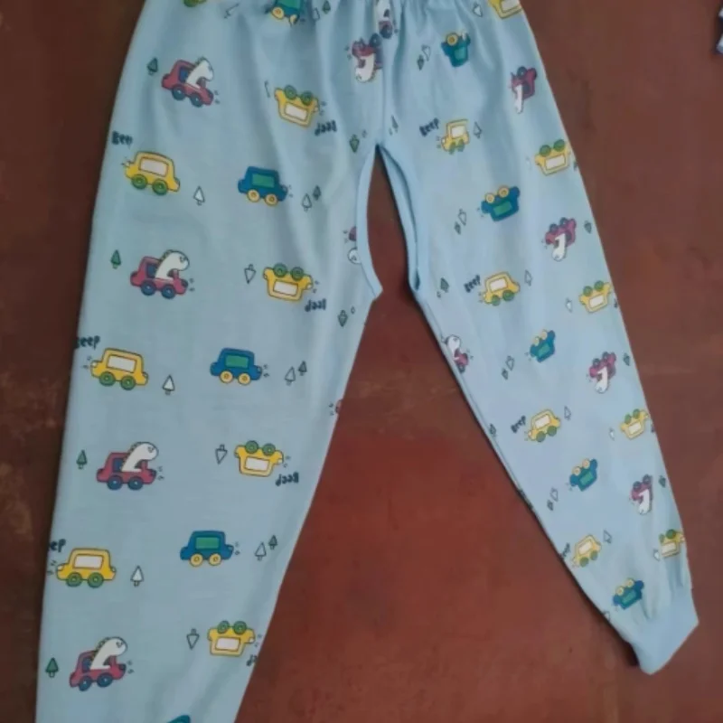 

ABDL Adult Baby Open Crotch Pants Cartoon Printed Pure Cotton Leggings Unisex Plus Size Mid-waist Home Pants Spring Autumn Gift