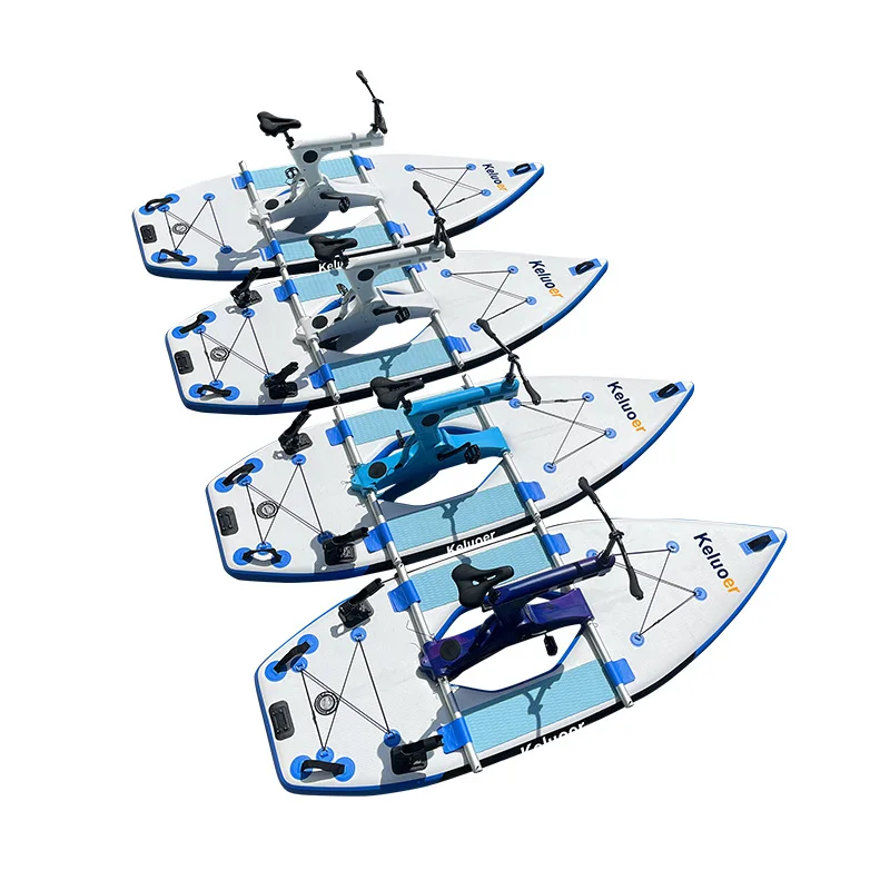 SUP Wide Surfboard Skateboard Single Water Inflatable Cycle Attractions Boat Sightseeing Pedal Boat