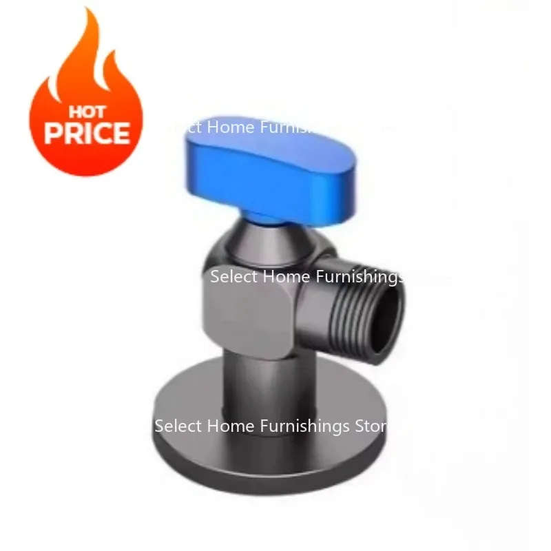 Suitable for Thickened All Copper Spherical Core Triangle Valve Water Heater Ball Valve 4-point Cold and Hot Valve