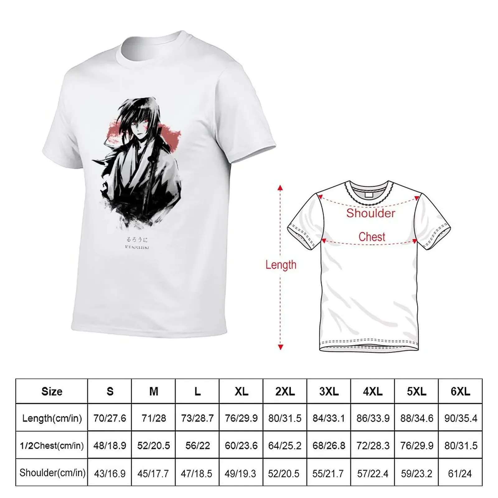 New Battousai T-Shirt blank t shirts graphic t shirt boys animal print shirt t shirts for men