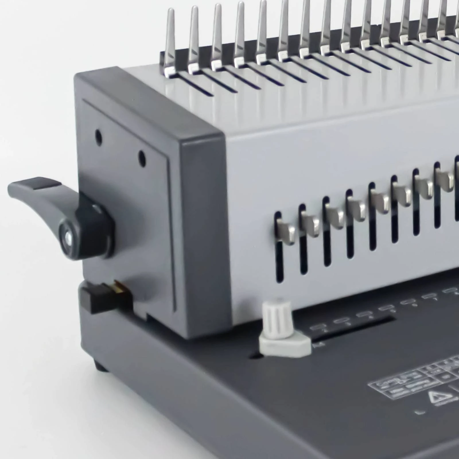 Manual 21 Hole Comb Binding Machine with Adjustable Punch Position for Office Document Report Making