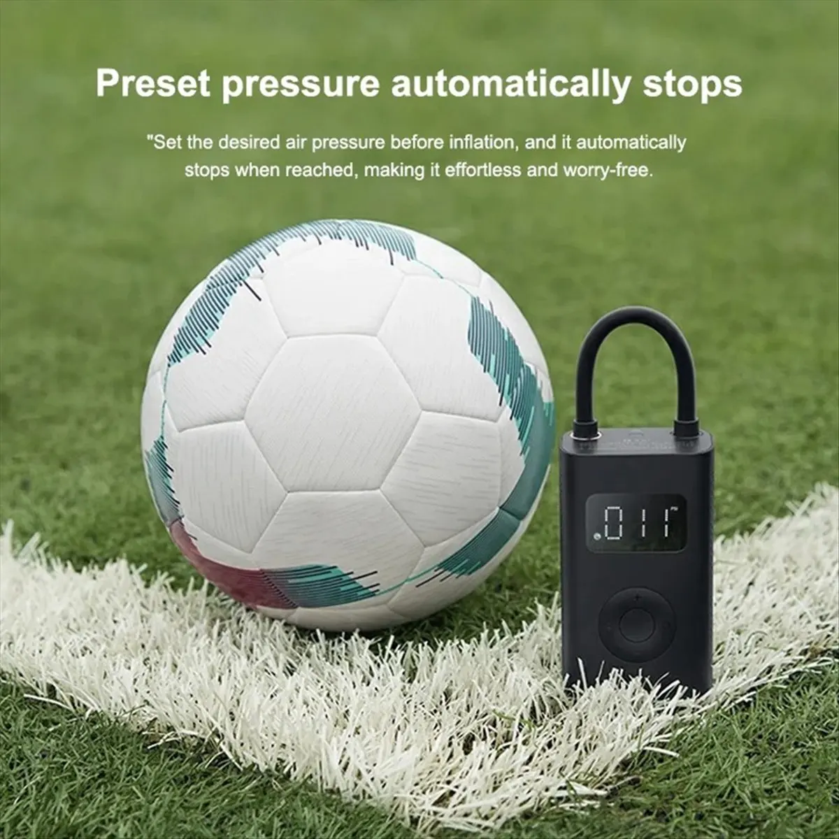 Top Sale Portable Air Pump 2D 25%Speed Boost Portable Electric Air Compressor Treasure 150PSI Type-C LED Multitool Inflator