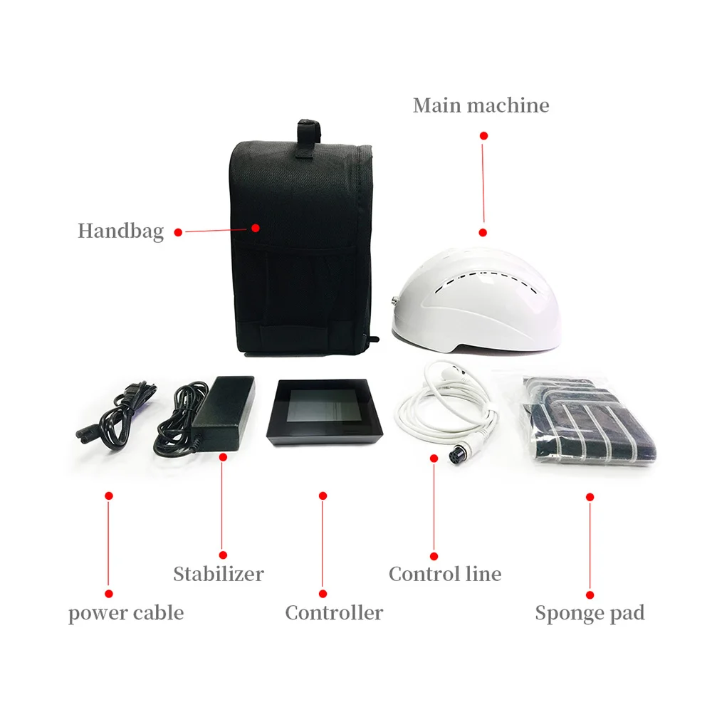 Suyzeko 810nm Photobiomodulation Brain Helmet Fisioterapia PBM Infrared Therapy Neuro Helmet for Autismo Parkinson Migraine 2024