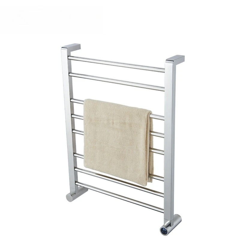 Smart Heated Towel Rack, WiFi Thermostat, Timer Temperature Control, Bathroom Towel Warmer