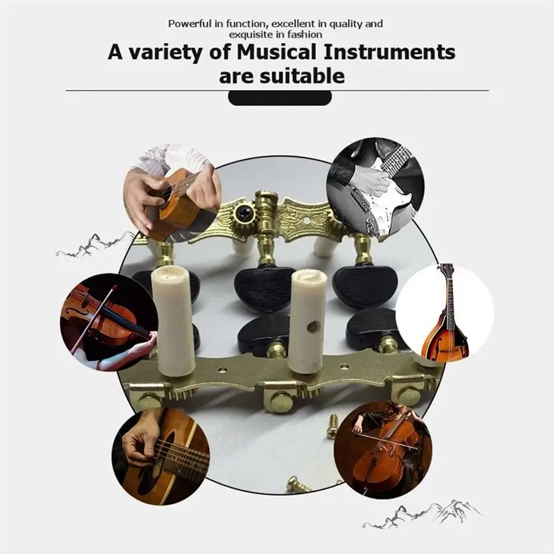 A79E-Classical Guitar Tuners Tuning Keys Machine Heads Set Guitar Tuning Pegs For Guitars Classical Guitar Tuning Pegs