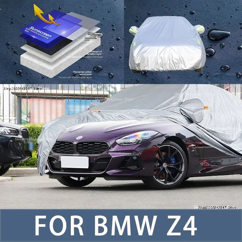 

For BMW Z4 Outdoor Protection Full Car Covers Snow Cover Sunshade Waterproof Dustproof Exterior Car accessories