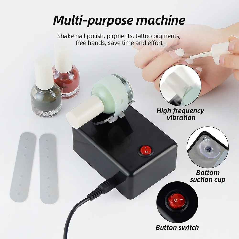 Electric Tattoo Pigment Ink Mixer Shaker Machine For Nail Polish Art Tattoo Ink Liquid Paint Mixer Shaker Machine