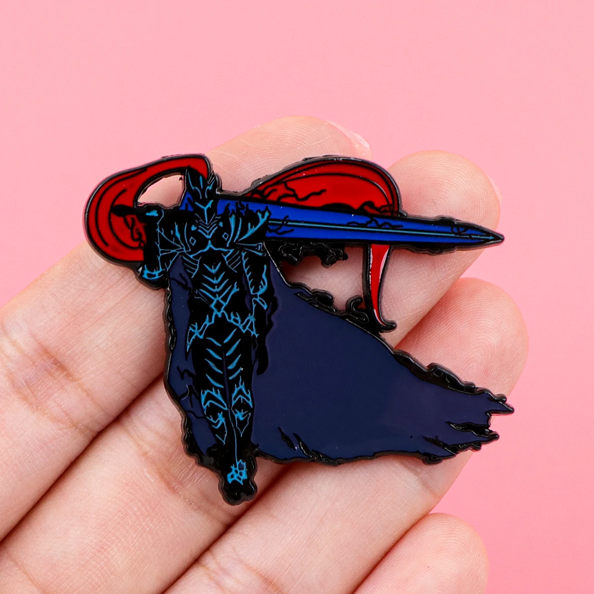 أنيمي هنتر المينا دبوس كول المحارب دبابيس امرأة الرجال على ظهره اكسسوارات أكياس شارة التلبيب كوستوم مجوهرات هدية لمحبي #6