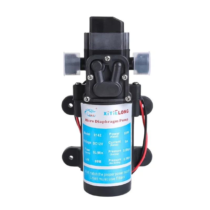 Agricultural Electric Pump Water 12V 24V 120W High Pressure Diaphragm Self Priming Garden irrigation Water Sprayer Car Wash