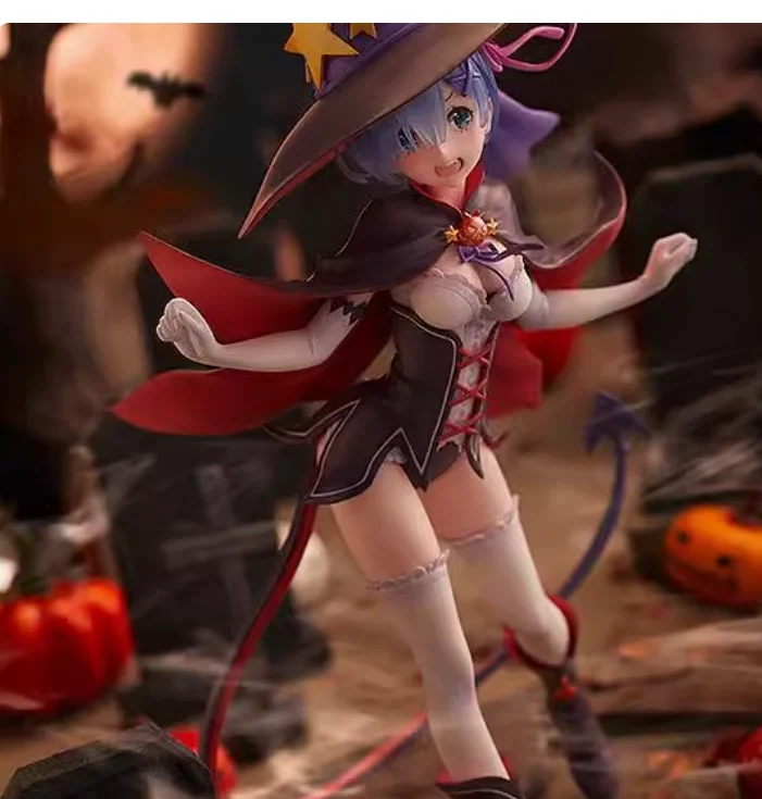 2025 Japanese original anime figure Rem Halloween ver action figure collectible model toys for boys