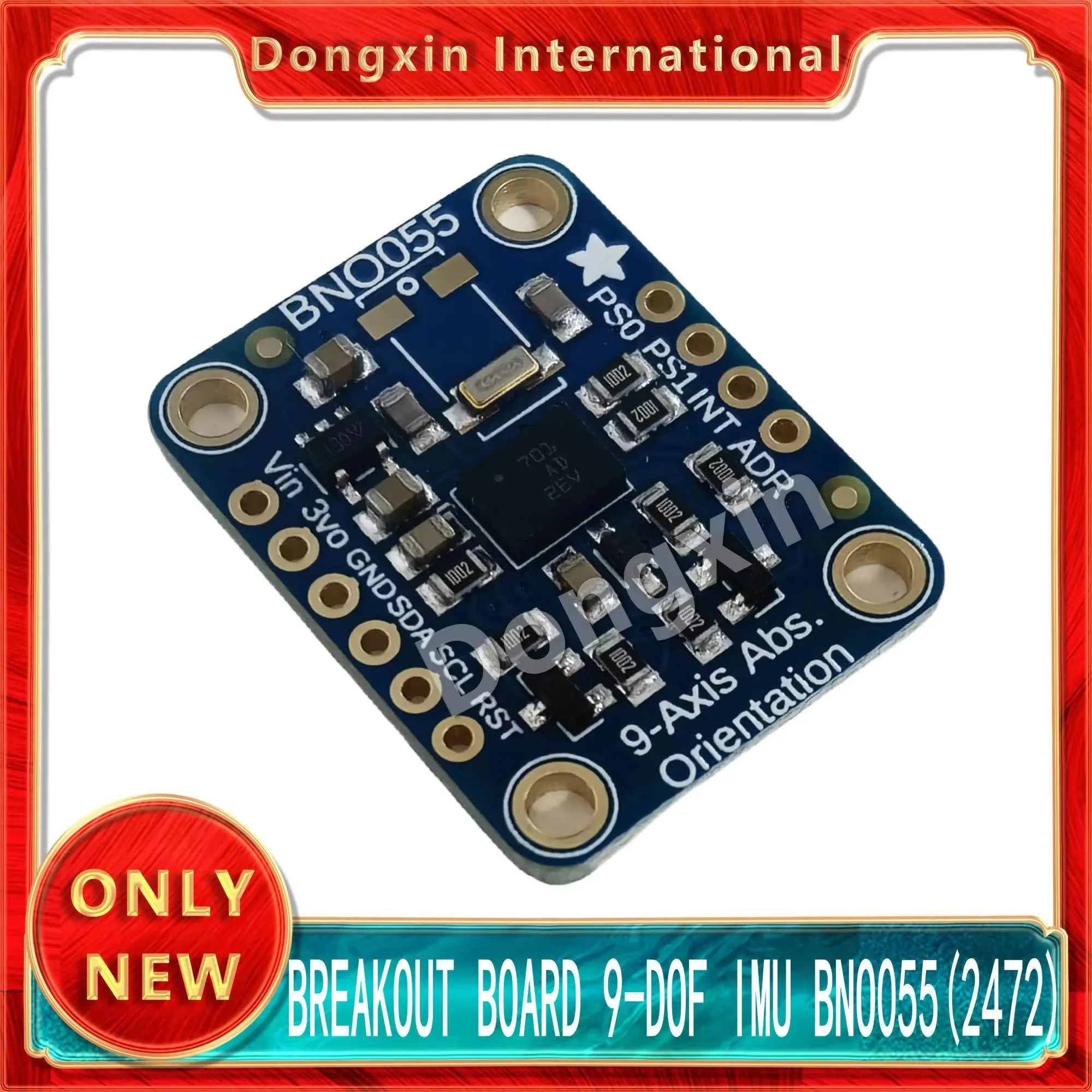 

BREAKOUT BOARD 9-DOF IMU BNO055(2472) Original genuine product Adafruit9-DOF Absolute Orientation IMU Fusion BreakoutBNO055