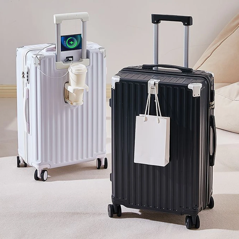 حامل أكواب، حامل سفر، حقيبة حمل الأمتعة، حقيبة سفر صلبة، أمتعة متوسطة/كبيرة، حقيبة سفر محلي/عالمي