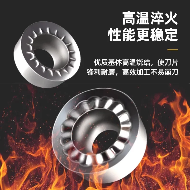 SEHT1204AFFN  CNC Cutter Lathe Blade Carbide Milling Inserts Turning Tools