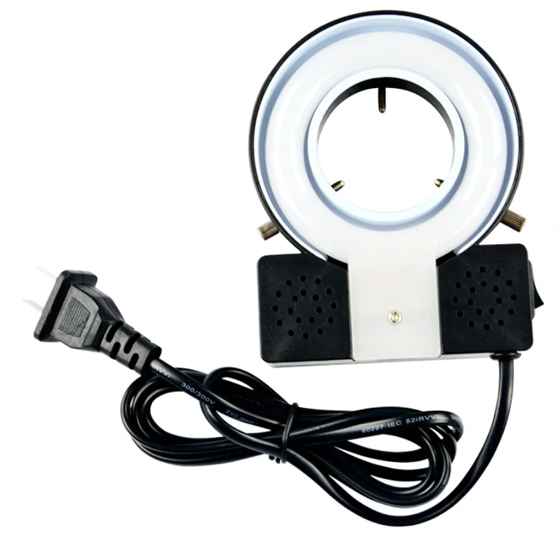 

110V - 220V 8W Microscope Ring Light Source Annular Flsorescence Microscopio Illuminators 62mm Outer Diameter