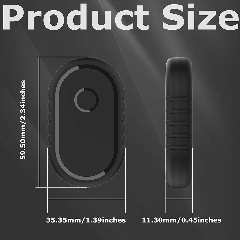 Adhesive Case for Samsung Galaxy SmartTag2 Anti-Lost Scratch Resistant Protective Cover Waterproof Cover Skin Protective Sleeve