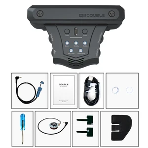 قزم اهتزاز ثقب الصوت الغيتار التقاط ، G0 تأثير تأخير جوقة الصدى ، إعداد خال من الثقب فقط للقيثارات الشعبية الفولاذية أفضل 8 جيتار بيك أب مبيعا مع تأثير - No6