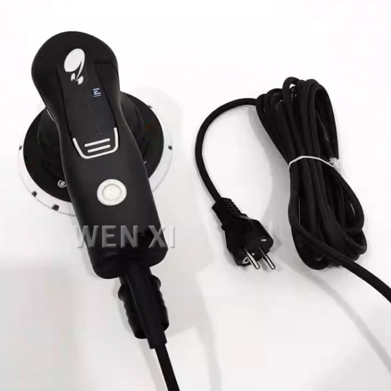 

6 Inch Electric Sandpaper Machine Car Sheet Metal Putty Grinding Round Dry Grinder 150mm No Carbon Brush Eccentric 3mm