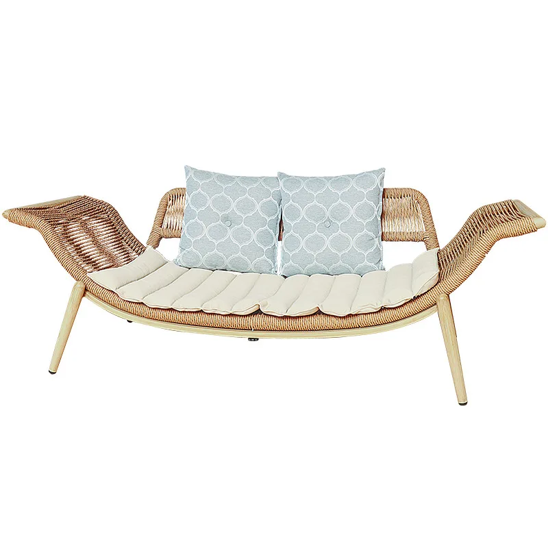 Single small apartment bedroom household simple homestay chaise longue