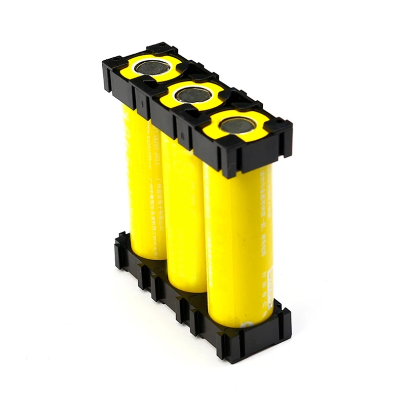 Pack of 10 21700 Lithium Cell Double Battery Holder Bracket ABS Fixing Accs