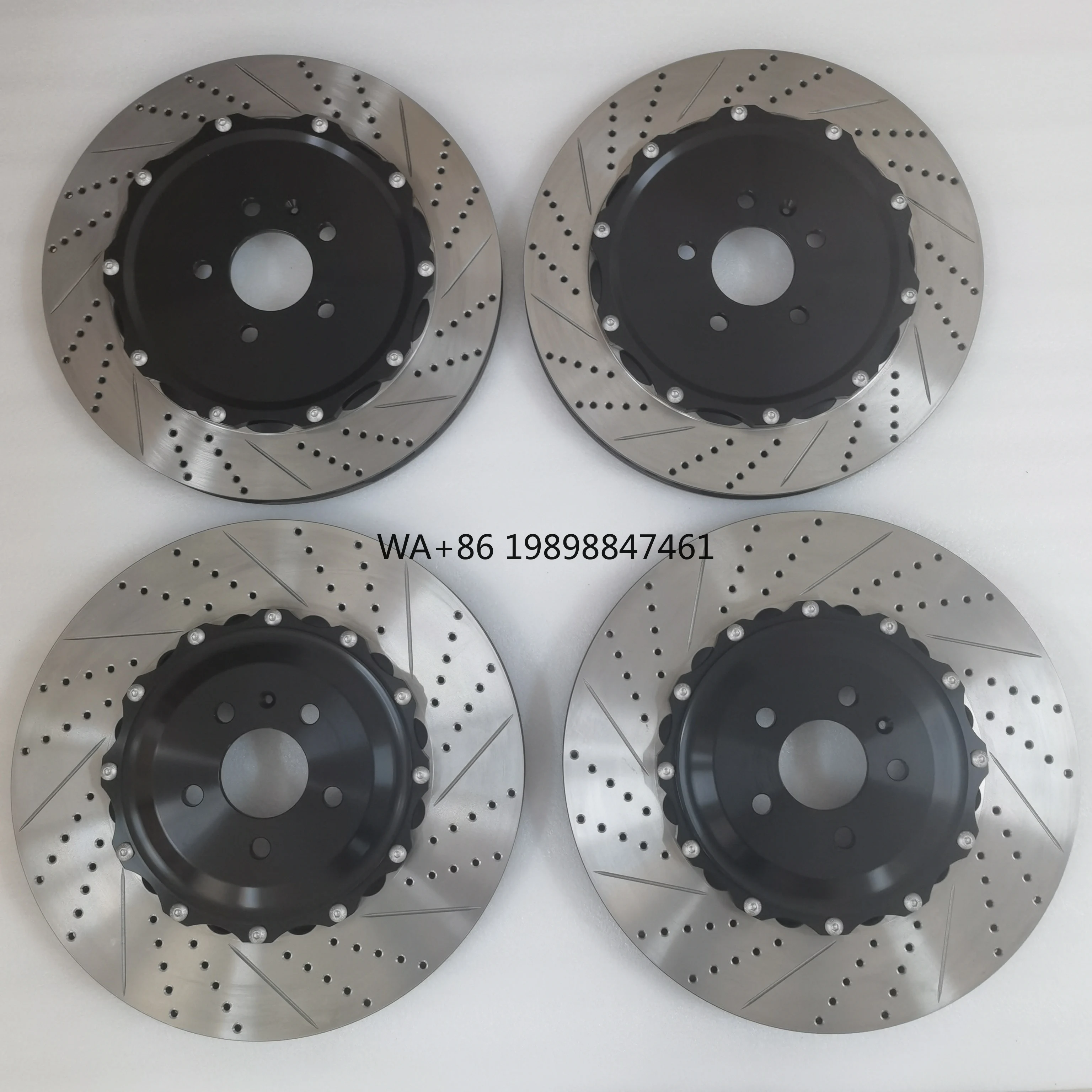 

Автоматические просверленные тормозные диски спереди 400x38 мм и сзади 356x22 мм для моделей Audi S6 Toyota Lexus, включая Land Cruiser