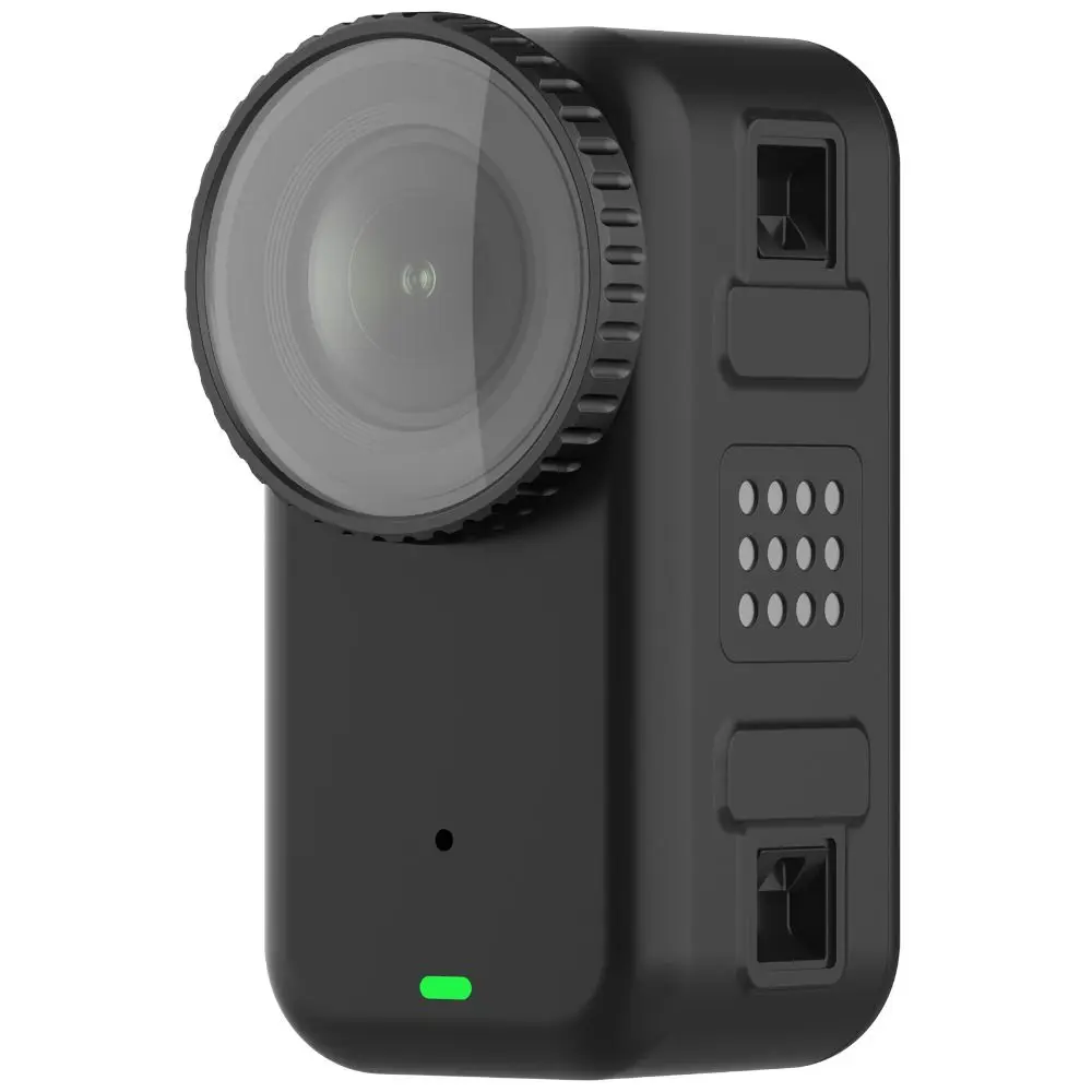 Protezione per lenti in vetro ottico Protezione per lenti durevole rimovibile Copriobiettivo protettivo antigraffio per DJI Osmo Nano