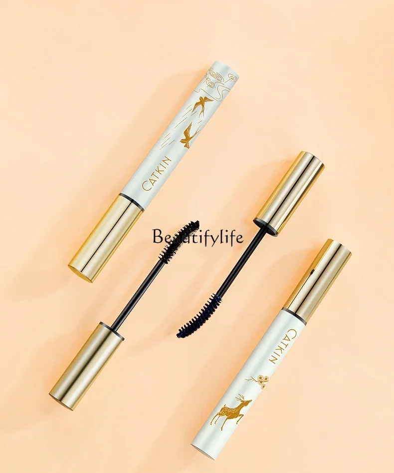 

Women's Mascara Waterproof Long Shaping Curling Not Smudge Long-Lasting Lengthened Thin Bruch Head Extremely Thin