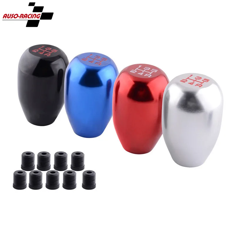 

Cool Modification Car5Gear Manual Gear Head Aluminum Alloy Shift Lever Metal Handball Shift Lever Gear Head