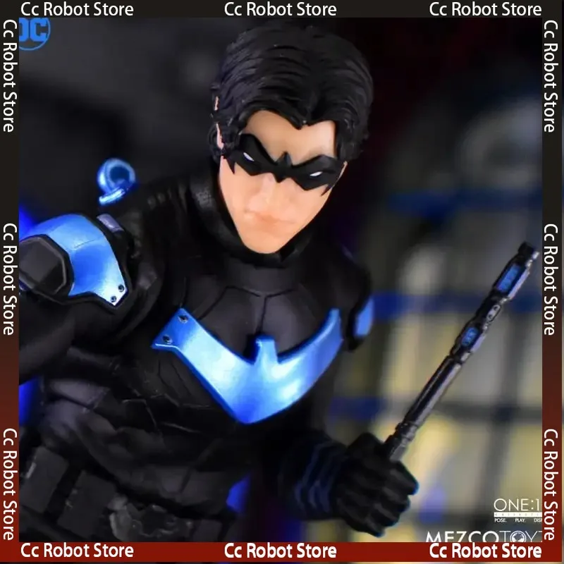 【在庫あり】売れ筋商品 100%正規品 メズコトイズ ナイトウィング 1/12 バットマン アニメーション コレクタブル アクションフィギュア モデル玩具