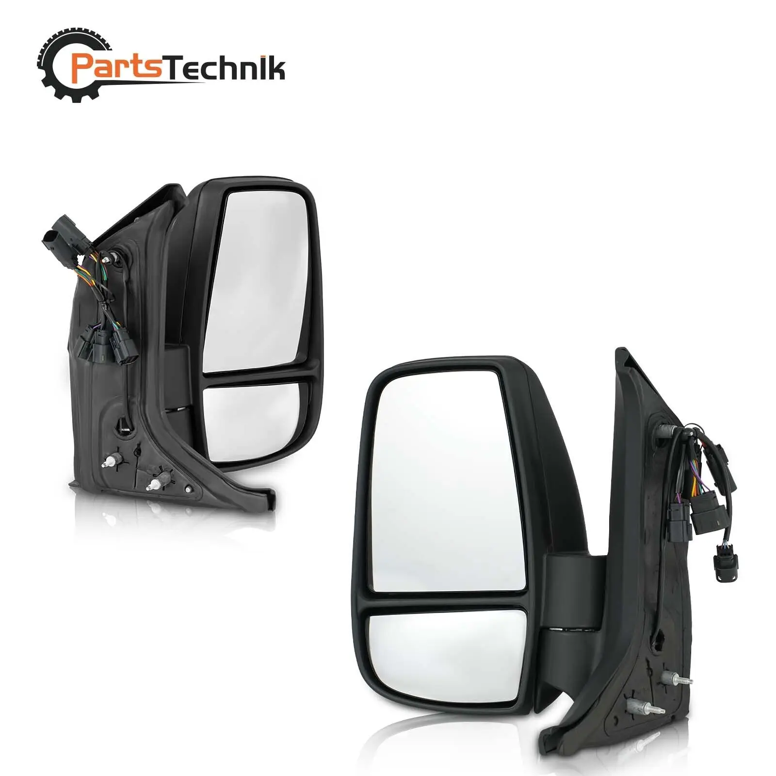 2Pcs Front Right & Left Transit 150 250 350 HD Side Door Mirror for 2014-22 Ford