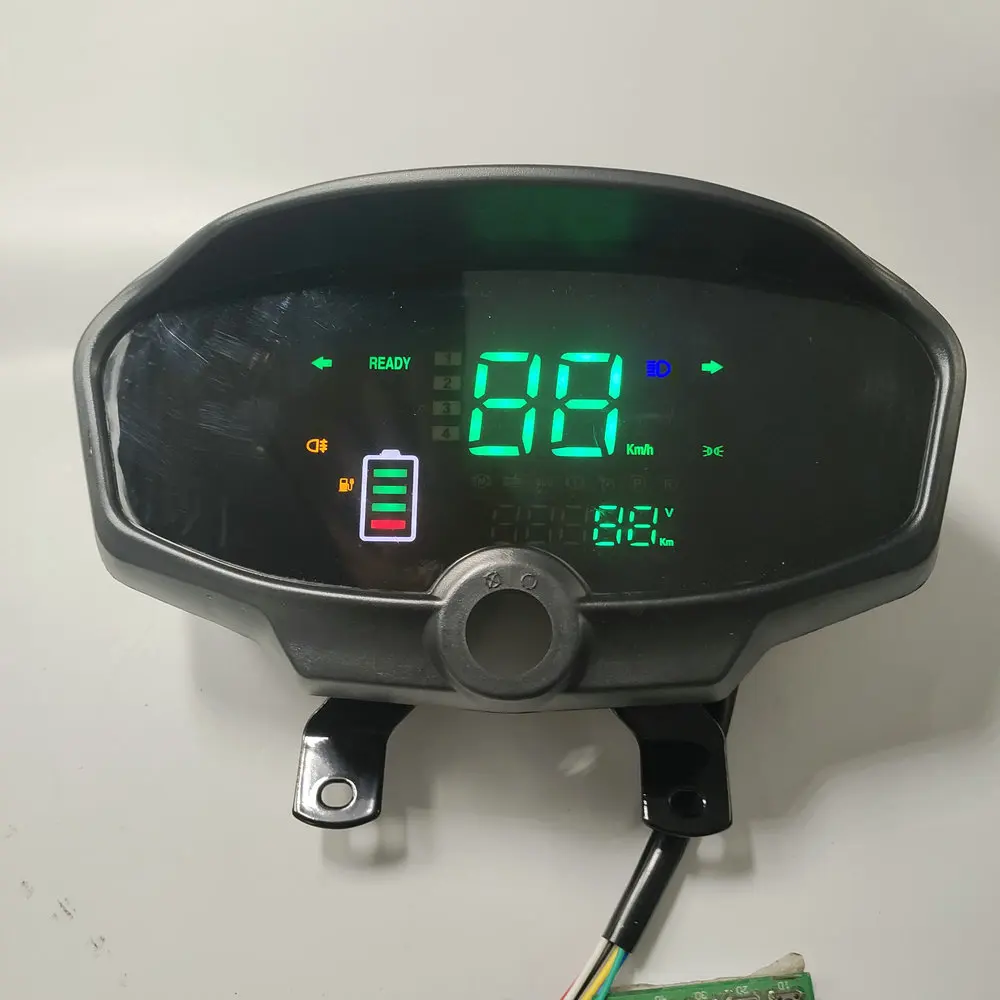 Electric Bicycle Tricycle Instrument Panel 60V48V72V Universal LCD Display Assembly Scooter Accessory show Battery Speed Mileage