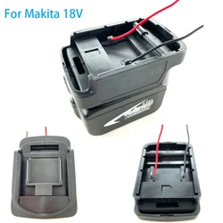 Adaptador de ruedas eléctricas para batería de iones de litio Makita de 18V, conector de montaje de energía, adaptador DIY, soporte de base para herramienta eléctrica, juguetes RC, robótica