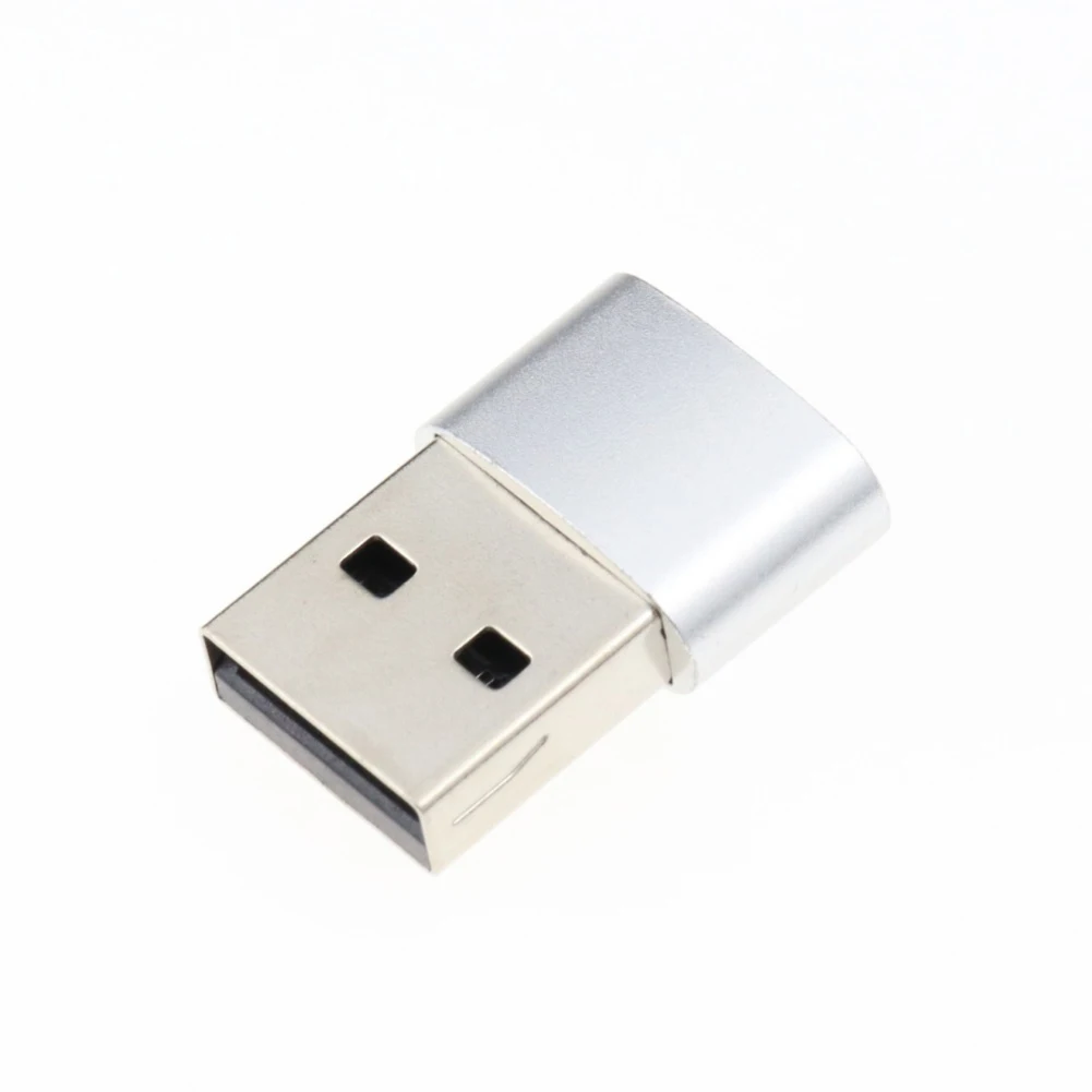 Portable Charging Adapter Type-C Female To USB 2.0 Male Transverter OTG Adapter For Mobile Phones Tablets Laptop