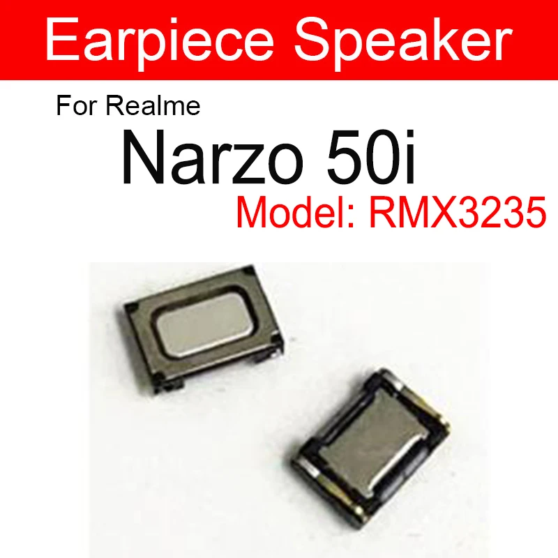 Earpiece Speaker For OPPO Realme Narzo 10 10A 20 20Pro 20S 30 30Pro 50 50A 50i Prime 4G 5G Earphone Speaker Sound Receiver Flex