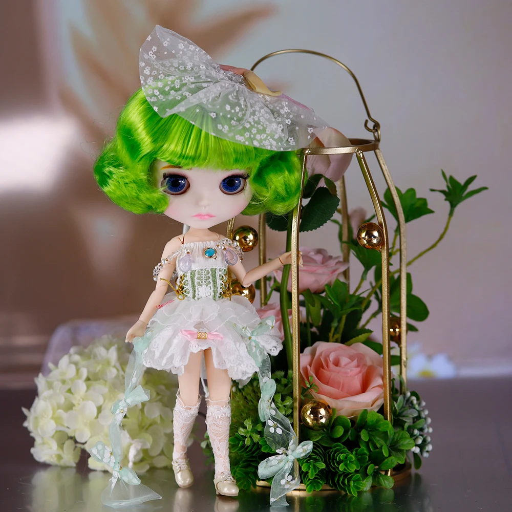 Bambola Blyth ICY DBS con pelle bianca, viso opaco con sopracciglia, prezzo speciale, 1/6 BJD con corpo snodato, Neo, regalo di Natale, Anime