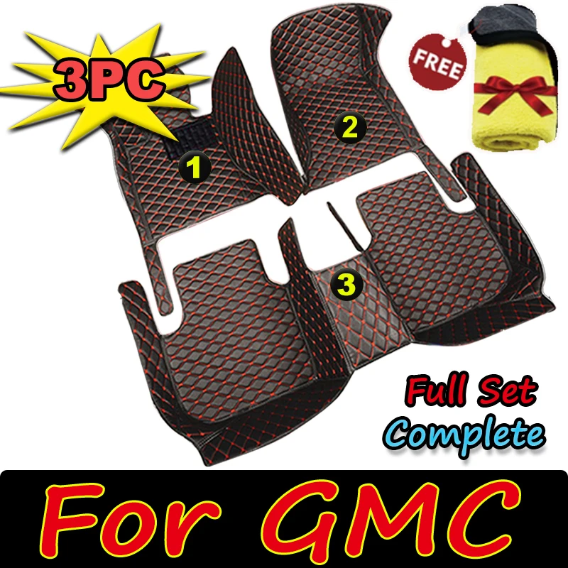 Car Floor Mats For GMC Sierra 1500 Sierra 2500 Yukon XL Terrain acadia Canyon Envoy Jimmy Acadia Car Accessories