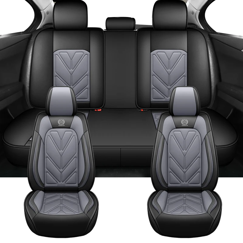 Universal Car Seat Covers For Honda Vezel Tugella Opel Grandland X Renault Captur Zoe Subaru XV Full Set Man Auto Accessories