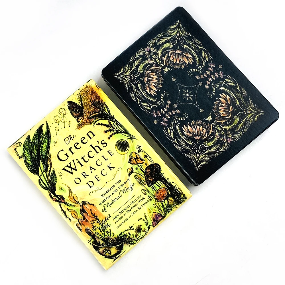 The Green Witch's Oracle Deck Embrace the Wisdom and Insight of Natural Magic Green Witch Witchcraft Series Tarot Cards