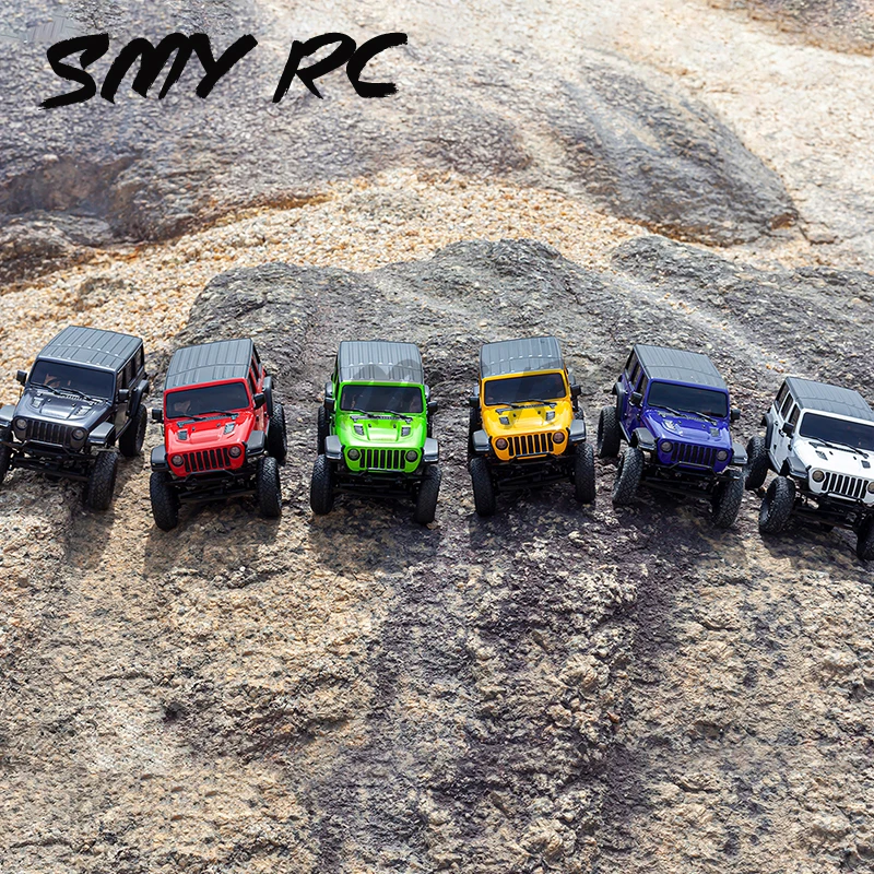 RC Climbing Car Mini-z Racing-24 4x4 Brushed Motor 1/24 2.4GHz 4WD RTR Off-Road Car 6.5km/h Toy Control 30m for Kids Toy Gift